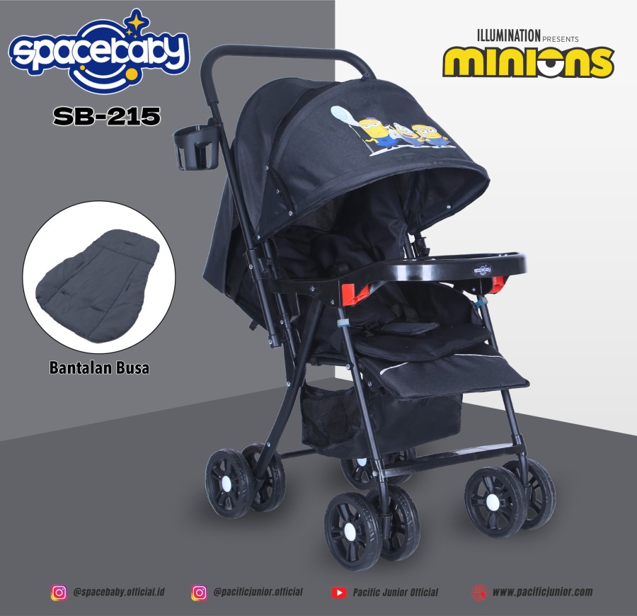 Baby Stroller Space Baby Pacific Original SB 203 // SB 215 // SB 214