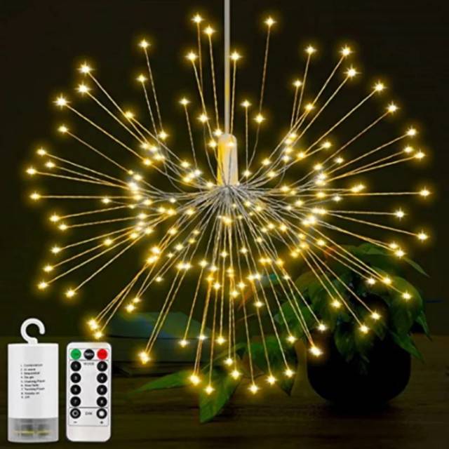 Lampu Hias Lampu Dekorasi LED Firework / Kembang Api - Diameter 49 cm
