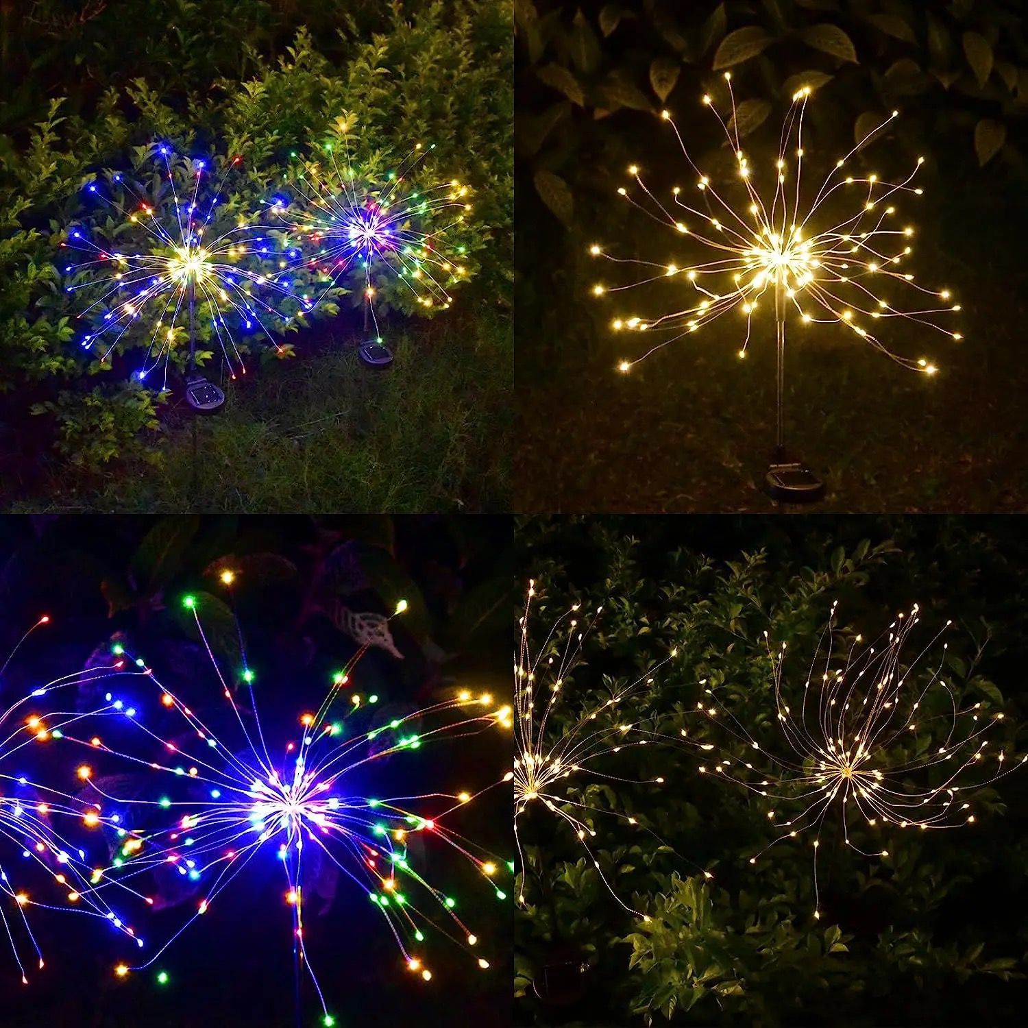 Lampu Kembang Api Led Isi 5 Dekorasi / Memperlucu Halaman Rumah Cafe Taman Dll