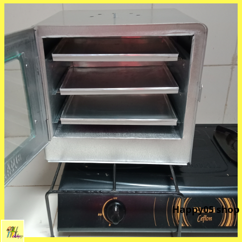 Oven Bima susun 3 + Tatakan oven Free 3 pcs loyang kuker/ oven kompor tangkring