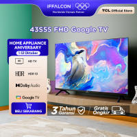iFFALCON by TCL 43 inch S55 Series Google TV (Android 14) Smart Digital  - FHD - HDR 10 - Dolby Audio - Google Play/Netflix/YouTube/Disney+ Hotstar/Prime Video - WiFi/Bluetooth 40