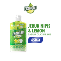 Ekonomi Pencuci Piring Natural Jeruk Nipis Botol 650Ml