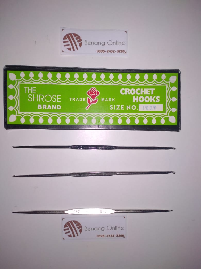 Jarum Rajut Hakpen Rose dan SKC Bagus Murah 2pcs