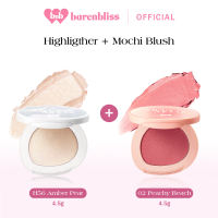 [BEST SELLING] BNB Barenbliss Moist Mochi Paste Powder Blush 4.5g Cheek Lip Eyeshadow pH-Adjusting Cream Blush On High Pigmented Tahan hingga 12 jam Lasting Color Ringan Blendable & Melembapkan Tampilan Sehat Seharian dengan 3X Botanic Infusion & Vit.E