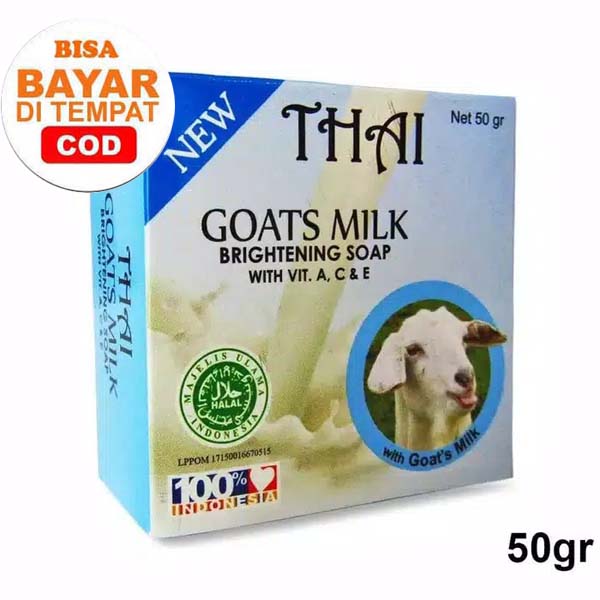 THAI Goats Milk Soap 50 gr Sabun Thai Pemutih_Lynn Design thai goats milk soap 50 gr sabun thai pemutih_lynn design