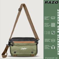 Tas slempang handbag pria/wanita tas fashion trend Razo