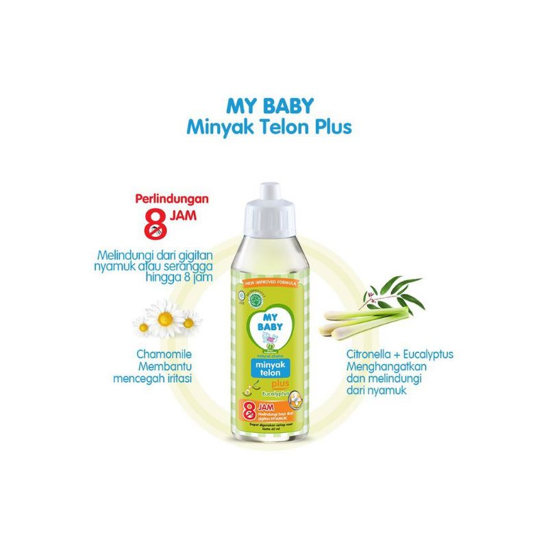 MY BABY MINYAK TELON EUCALYPTUS 30ML/ MINYAK TELON BAYI