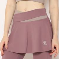 Rok + Legging Olahraga Padel Wanita FITWEAR BEATRIX 2 TONE