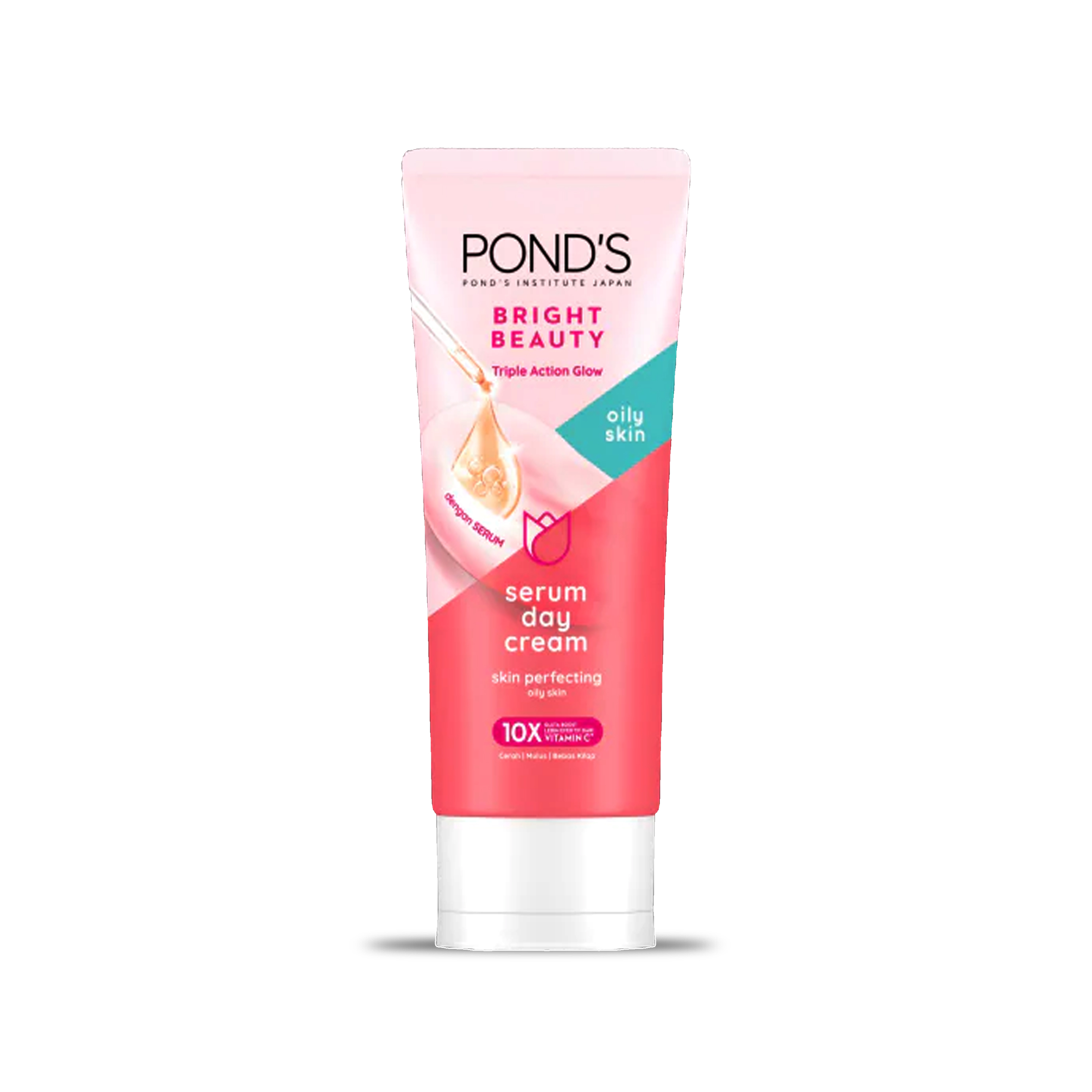 POND'S Ponds Bright Beauty Skin Perfecting Cream for Oily Skin 20 gr /  Pelembab Siang Kulit Berminyak