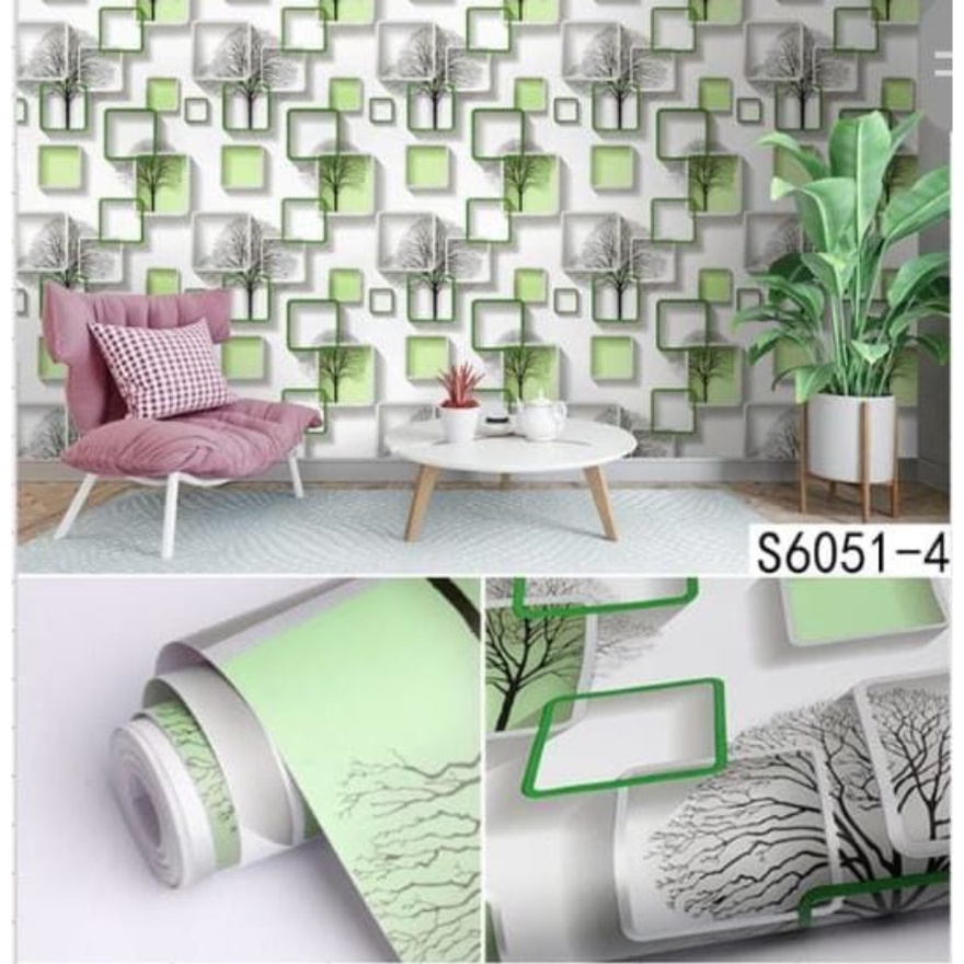 WALLPAPER DINDING Ukuran 45 cm x 10 M Motif POLOS PASTEL BIRU PINK HITAM PUTIH PREMIUM BERTEKSTUR