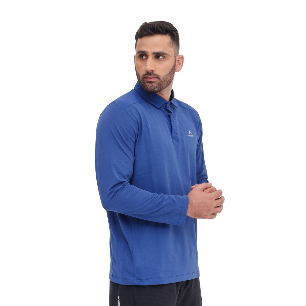 910008197 MEN'S R TRIPA LS POLOSHIRT