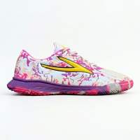 Zevma Sepatu Futsal Panthera Pro .1 - White Rainbow Yellow