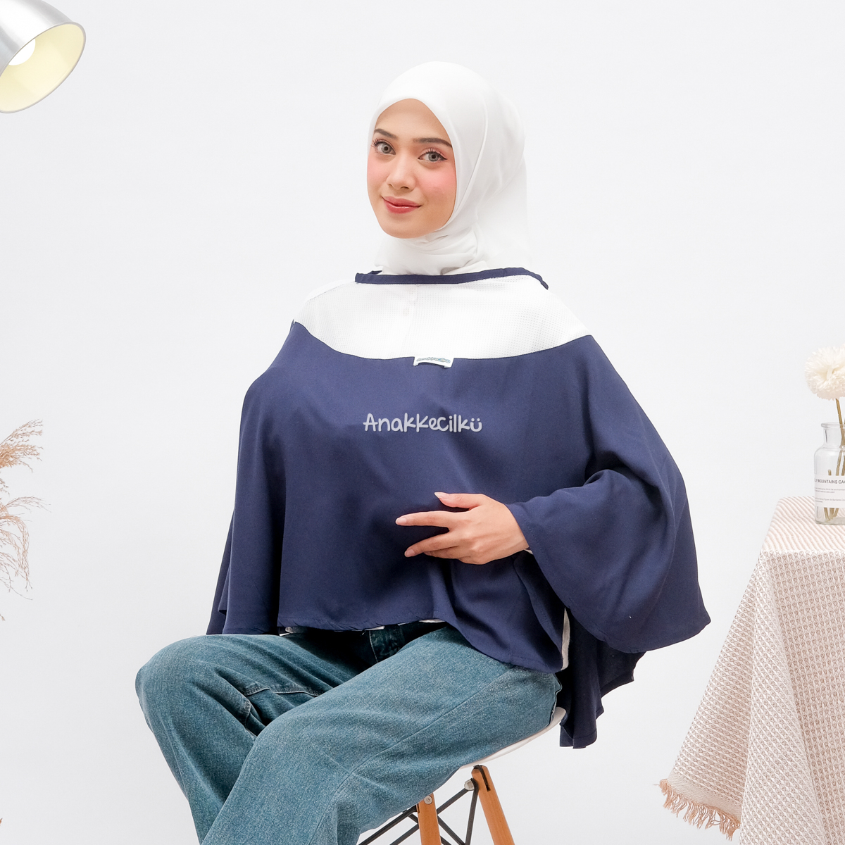 Anakkecilku Apron Menyusui Nursing Cover Premium