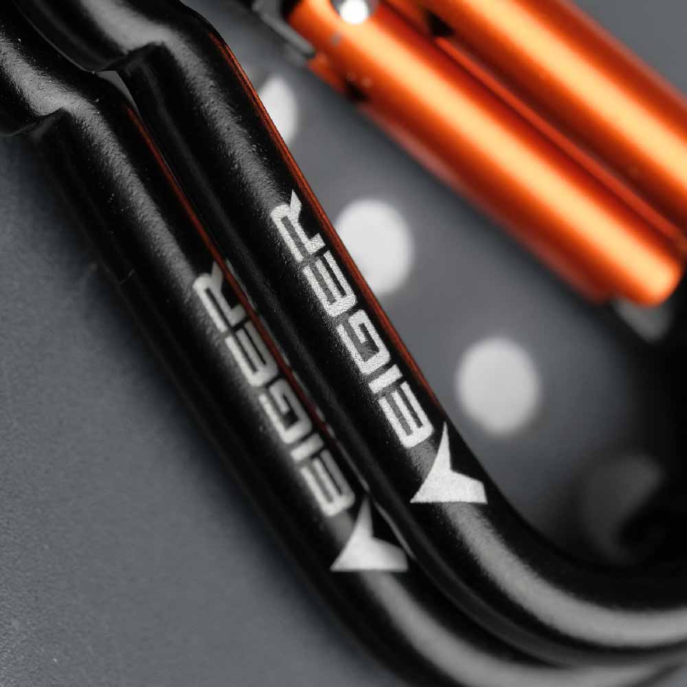 910002172 5 MM PEAR SHAPE CARABINER 2 PC - NOC