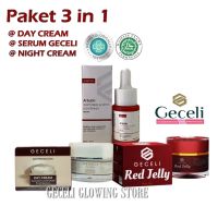 GECELI SKIN CARE ORIGINAL 3 IN 1 SERUM DAY CREAM  AND NIGHT CREAM