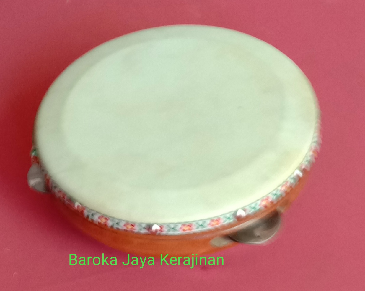 Rebana kecrek ukuran 18 cm x 6 CM