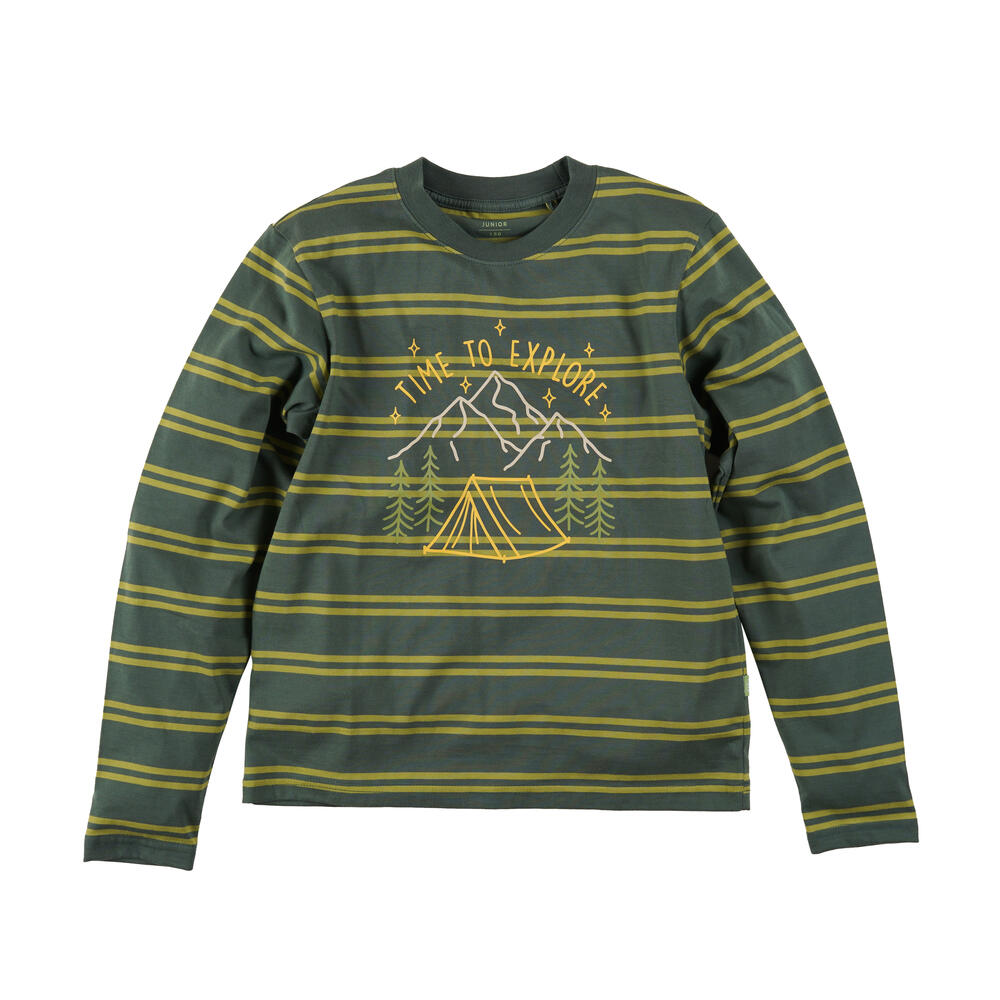 [DISCOUNT] JR MOORLAND STRIPE LS TEES