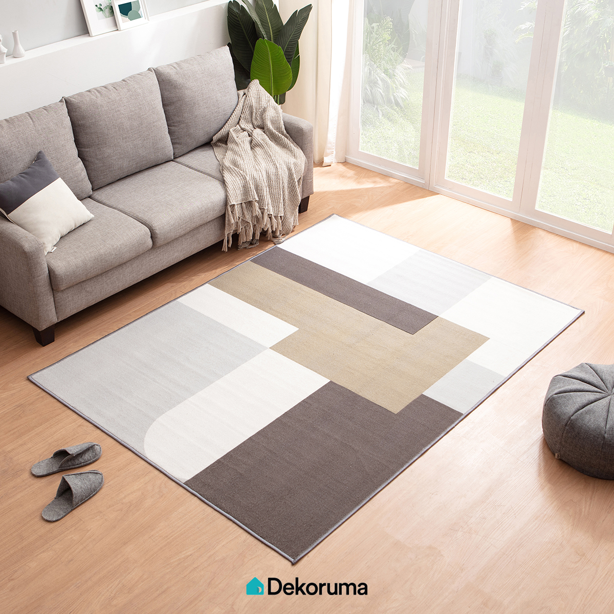 Dekoruma Ruki Karpet Motif Ruang Tamu | Room Carpet