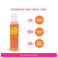 VIVELLE Body Spray Deodorant - Select The Variant - 150 ml - Anti Bacterial - Halal & BPOM - Dapatkan Hadiah Gratis