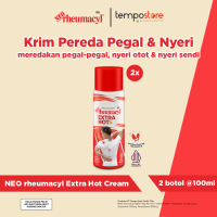 Neo Rheumacyl Extra Hot Cream Obat Pereda Nyeri Otot dan Sendi 100 ml (2 Botol) [Exp : 03.2027]