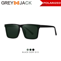 Grey Jack Kacamata Sunglasses Polarized Anti Uv/Silau TR90 Style Kotak Terbaru Fashion Wanita dan Pria 7504
