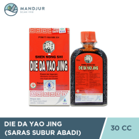 Die Da Yao Jing (Saras Subur Abadi) - Obat Merah China untuk Luka Luar Luka Memar Bengkak Kseleo