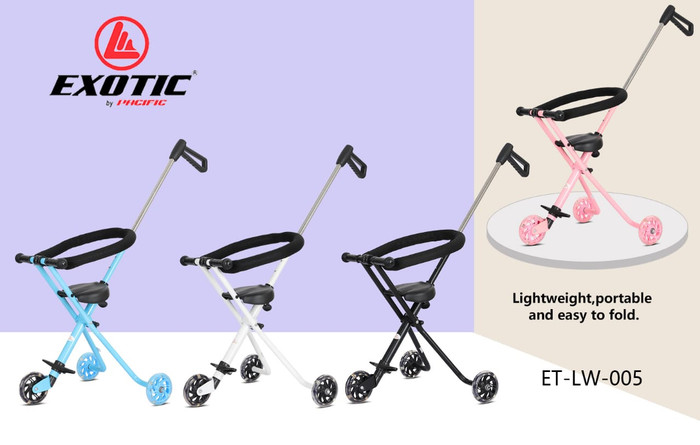 Magic baby stroller Exotic by pacific Roda 3 LW 005