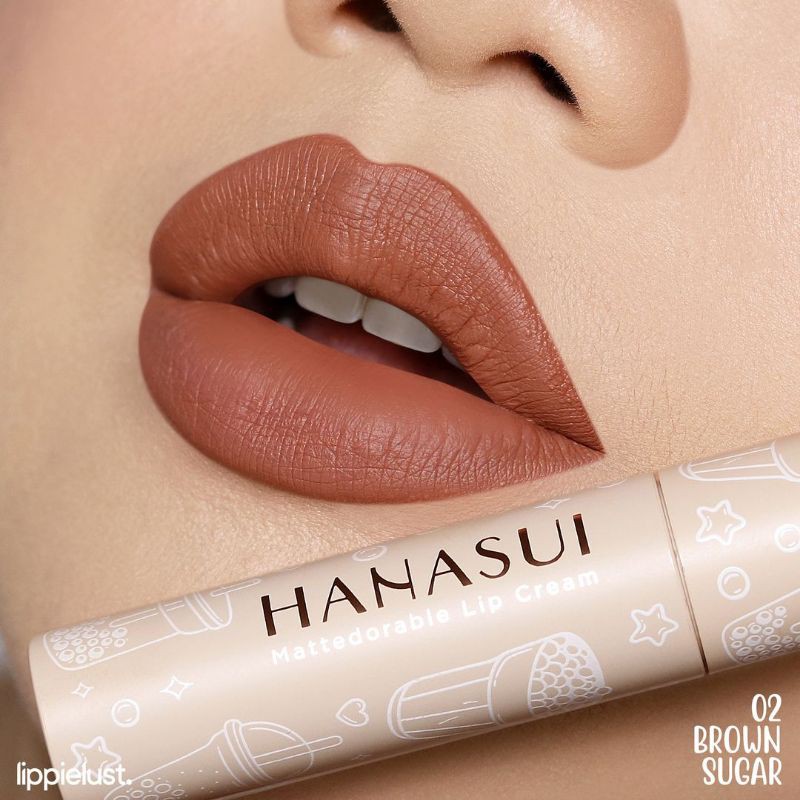 ❤️Ruby & Laura❤️Lip Cream Hanasui Mattedorable Lipcream Lipmatte Lipstik Murah BPOM Lip Cream Han...