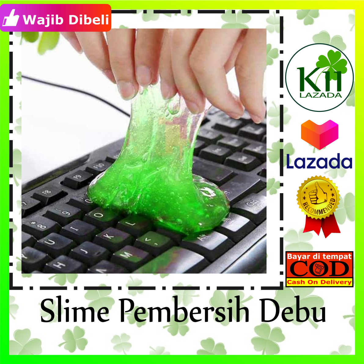 K11 Slime Pembersih Debu Serbaguna / Cleaning Slime Gel / Gel Slime / Super Slime Jelly k11 slime pembersih debu serbaguna / cleaning slime gel / gel slime / super slime jelly