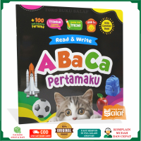 Tifluna ABACA Pertamaku Usia 1+ Tahun Read & Write Trilingual Tracing +100 Kata Indonesia Pertama High Contrast Book Buku Bayi Baby