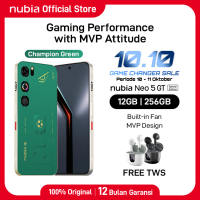 nubia Neo 5 GT 5G MVP Edition Champion Green 12GB 256GB Performa Gaming dengan Sikap MVP 100% Asli 12 Bulan Garansi