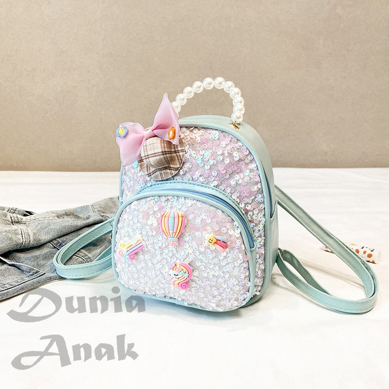 COD TAS RANSEL MINI ANAK PEREMPUAN / RANSEL ANAK TERBARU MOTIF TOPI PITA KEKINIAN / TAS RANSEL ANAK BERKUALITAS