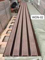 WPC WALL CLADDING OUTDOOR MOTIF SERAT KAYU / WOOD PANEL KISI KISI PANEL OUTDOOR / DINDING PAGAR WALLPANEL EXTERIOR