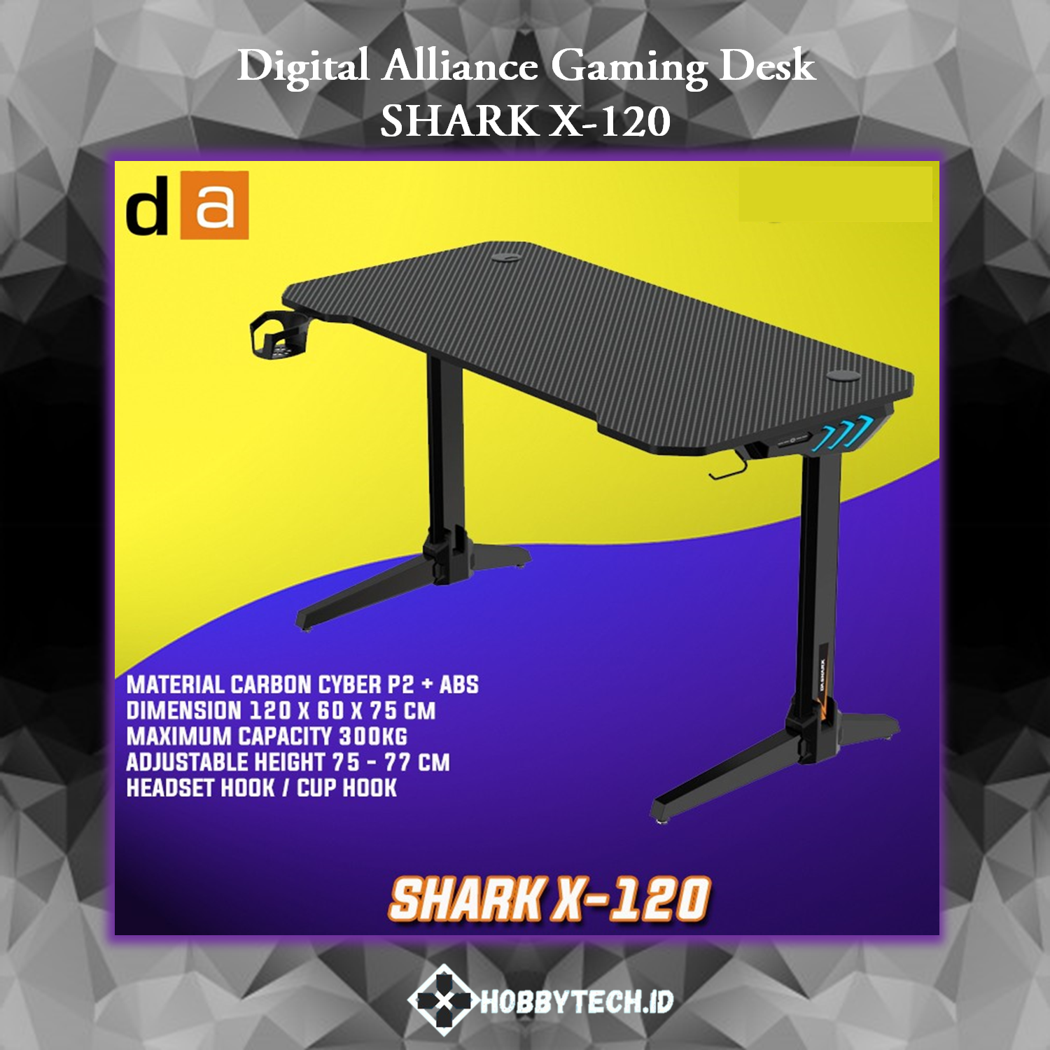 Digital Alliance Shark X-120 / X120 Gaming Desk