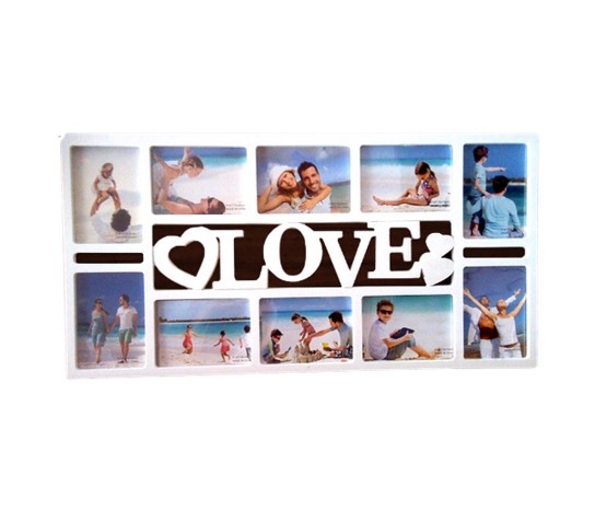 Wall Decor Dinding Bingkai Foto Memories Ukuran 3R 4R Frame Foto 10 slot Aesthetic