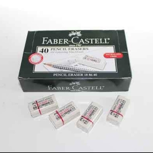 (10 pcs) Penghapus Pensil Joyko Faber Castell Pentel