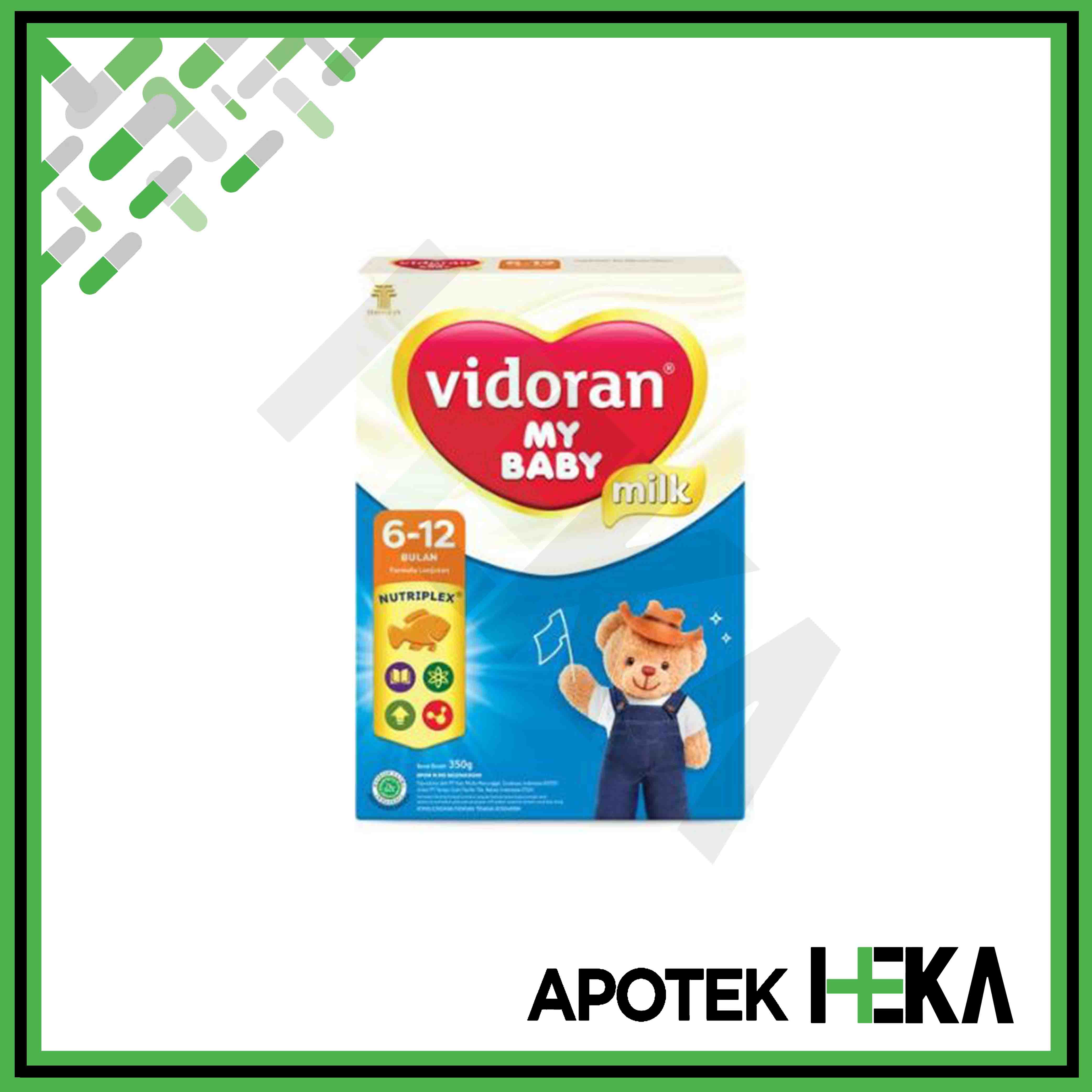 Vidoran My Baby Milk 6-12 Bulan Kemasan 350 g