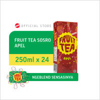 Fruit Tea Sosro Apel Kotak 250 ml isi 24Pcs