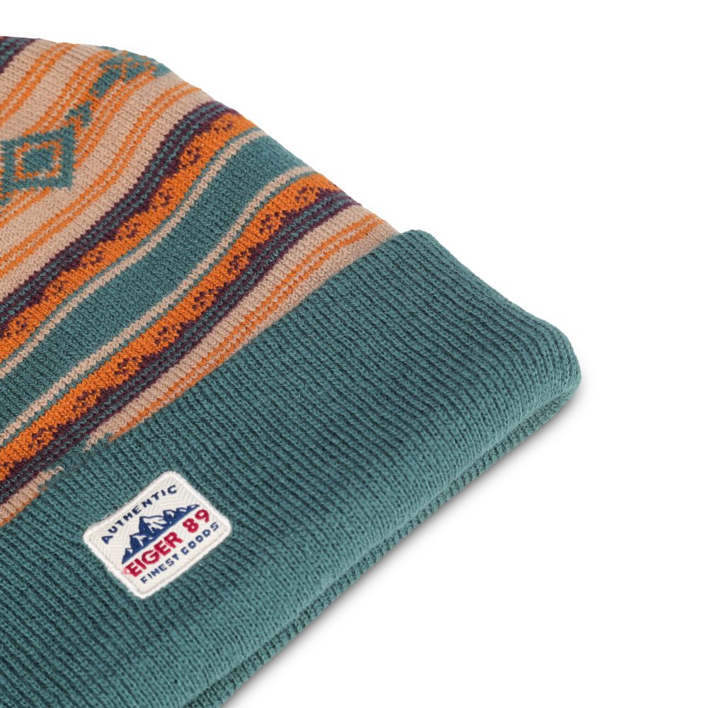 910008650 ETHNIC PATTERN BEANIES WS - GRE