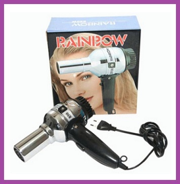 Hair Dryer Rainbow 350w / 850w Alat Pengering Rambut Hairdryer - FR Gallery