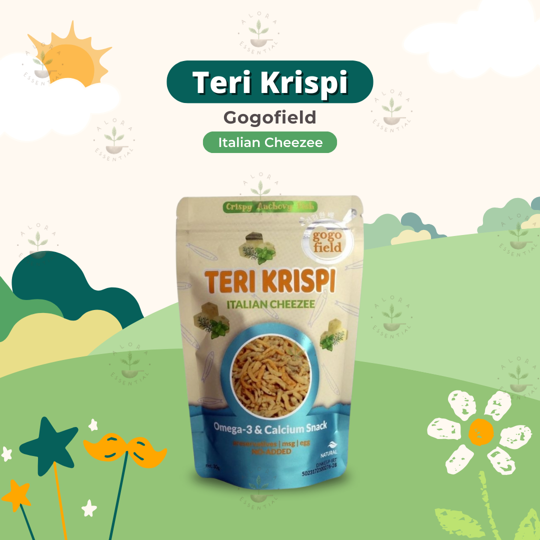 Gogofield Teri Krispi Non MSG 30 gram - Snack Mpasi Bayi