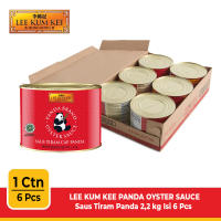 LEE KUM KEE PANDA OYSTER SAUCE Saus Tiram Panda 22 kg Isi 6 Pcs