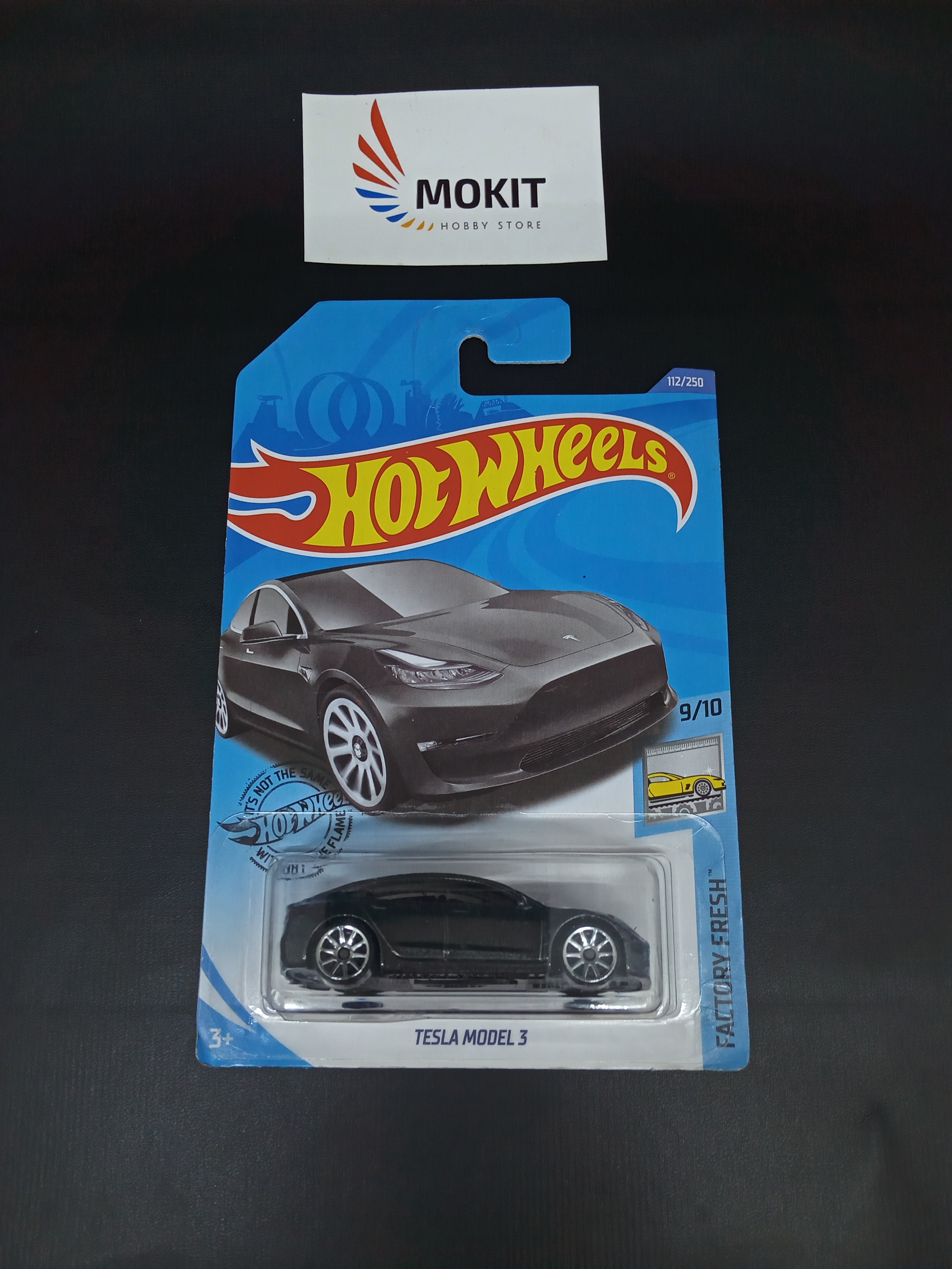 Hotwheels Tesla Model 3 HW Green Speed Hot Wheels Mattel Original - Agustus...