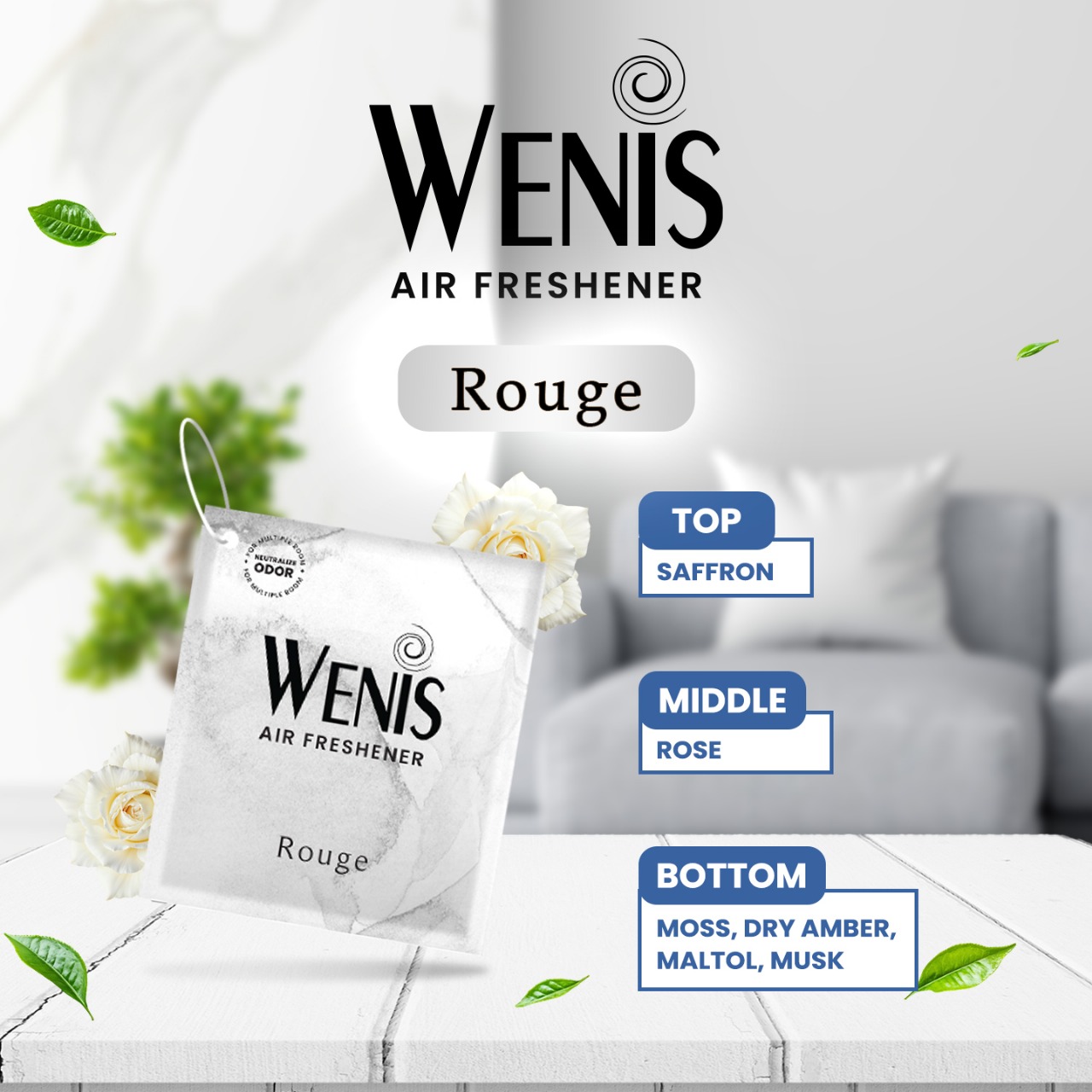 JUKE WENIS Pengharum Ruangan Air Freshener Wenis 50gr Pewangi Gantung Kamar