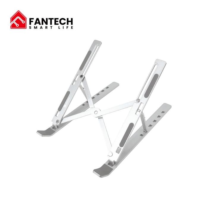 Fantech Notebook Stand NS11 - Portable Laptop Holder 6-Level Height Adjustable Aluminum Alloy Laptop Stand Foldable Riser For Notebook