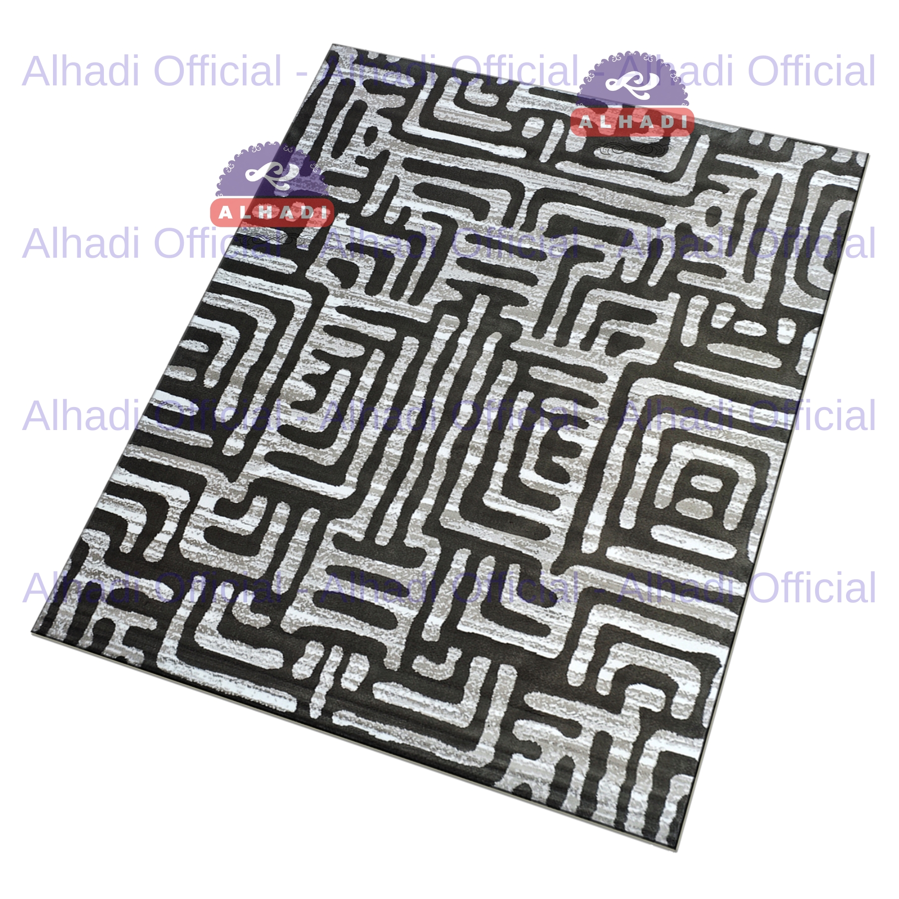 Alhadi Permadani 230 x 310 cm Tebal 8mm Karpet Lantai Afbel Abstrak Modern Klasik Bulu Padat ALBUM 1