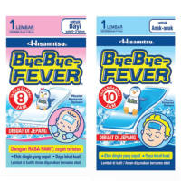 Bye Bye Fever Anak/Bayi  isi 10 Lembar ( per BOX)