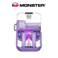 Monster XKT15 Wireless Bluetooth 5.3 Headphones Gaming Earbuds Unique Design Gamer Headset TWS Noise Reduction Earphones Gaming Headphones Hifi stereo Headset Long standby Sports Earbuds New