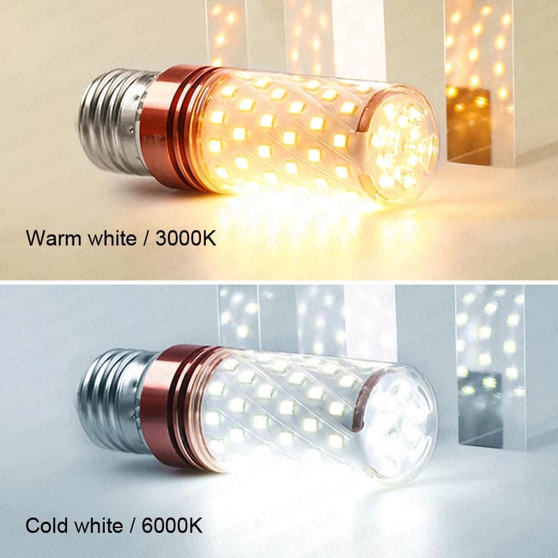 LAMPU LED 3 WARNA 12 WATT AC 220 VOLT / LAMPU JAGUNG 3 WARNA / CORN BULB 3 IN 1 AC 220 VOLT