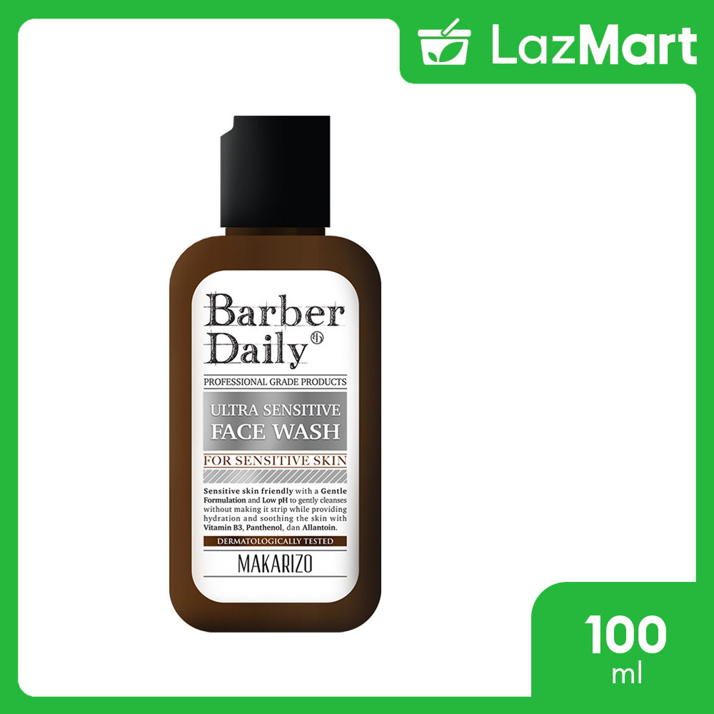 Barber Daily Ultra Sensitive Face Wash 100ml